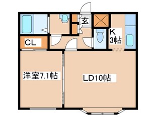 サンシティ３２Ⅱの物件間取画像